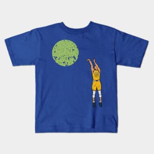 Steph Curry Money Ball - NBA Golden State Warriors Kids T-Shirt